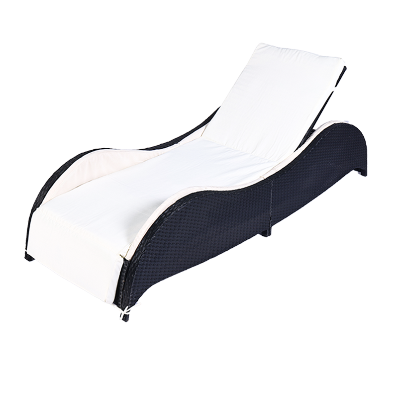 Hot Sale Wavy Single Sunbed Beliebter Stuhl Double Lounge Chair
